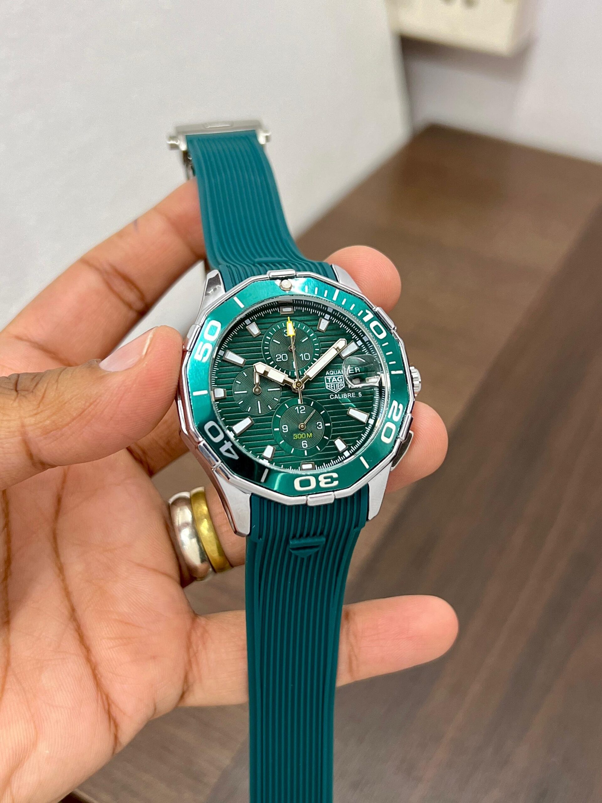 TAG Heuer Aquaracer Green Urban Crates